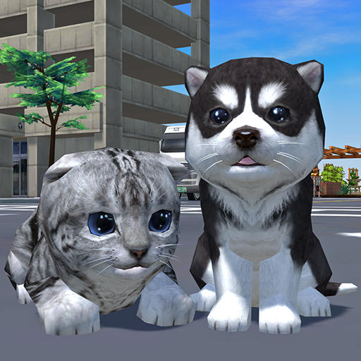 Cute Pocket Cat And Puppy 3D Cute Pocket Cat And Puppy 3D