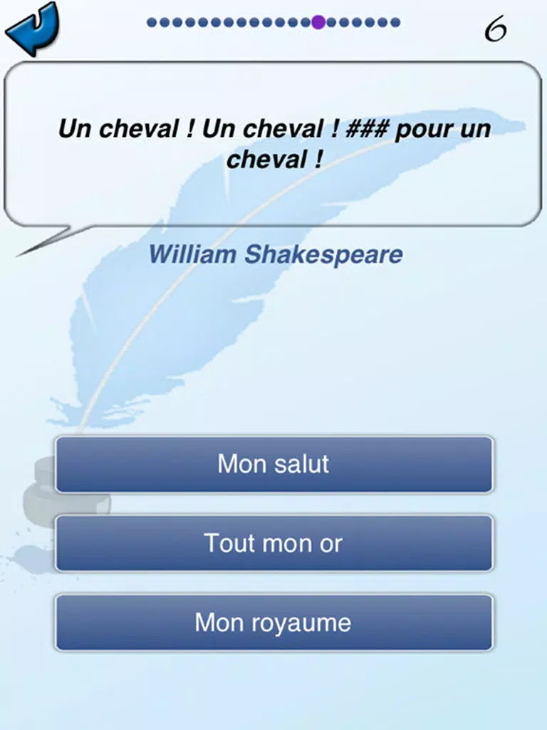 Citaquiz - Le jeu des citations iPad Screenshots