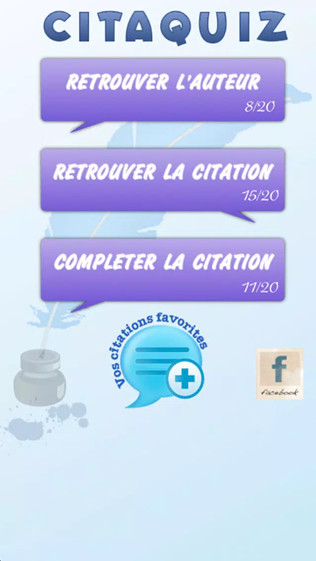 Citaquiz - Le jeu des citations Screenshots