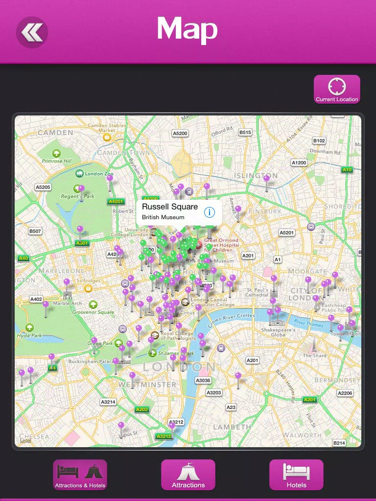 British Museum Tourist Guide iPad Screenshots