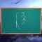 Hangman game in space 3D