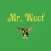 Mr. Woof - funny dog stickers