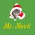 Mr. Meow - funny cat stickers