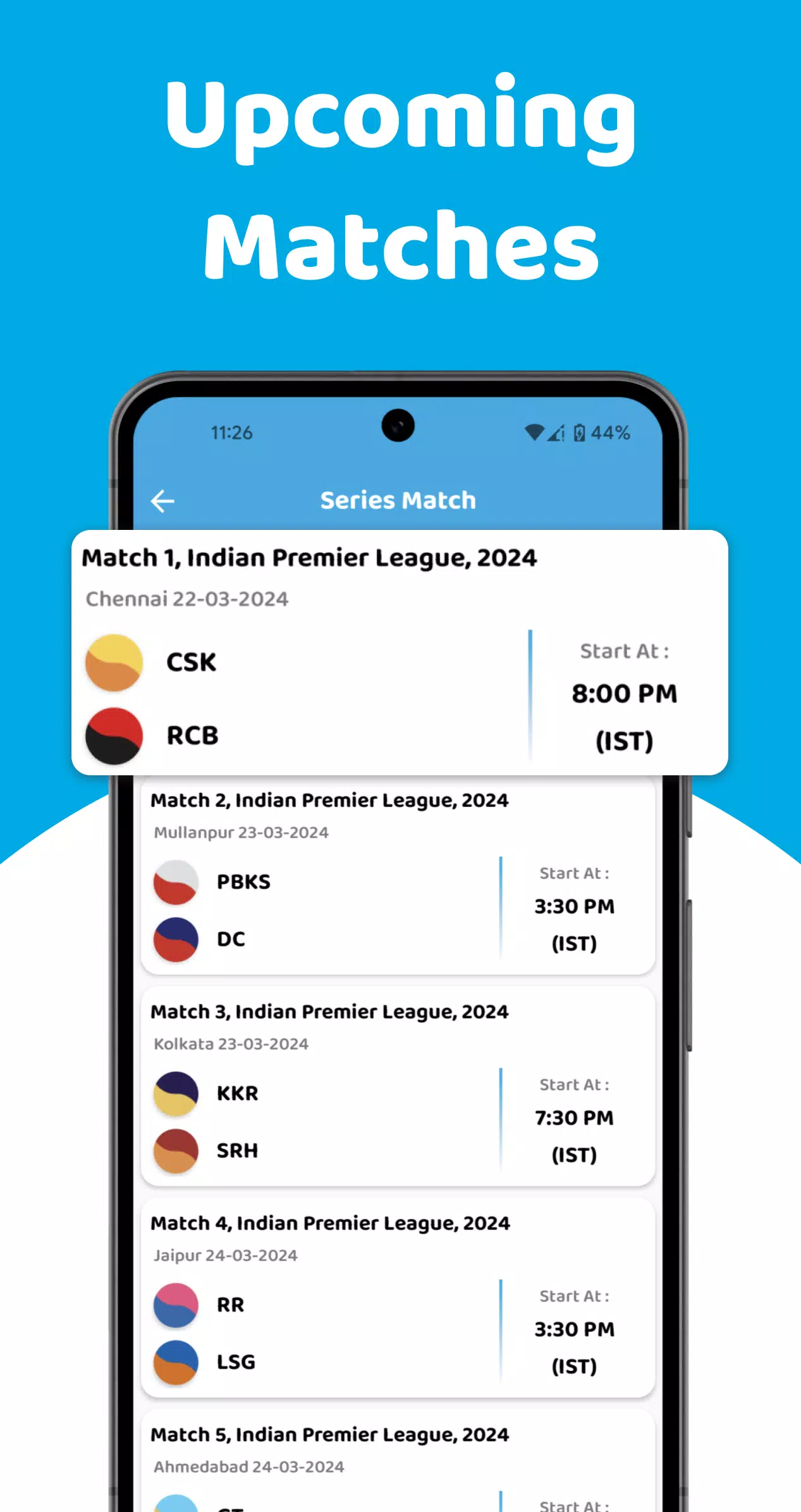 Live Cricket - Live Line 2024 Screenshots