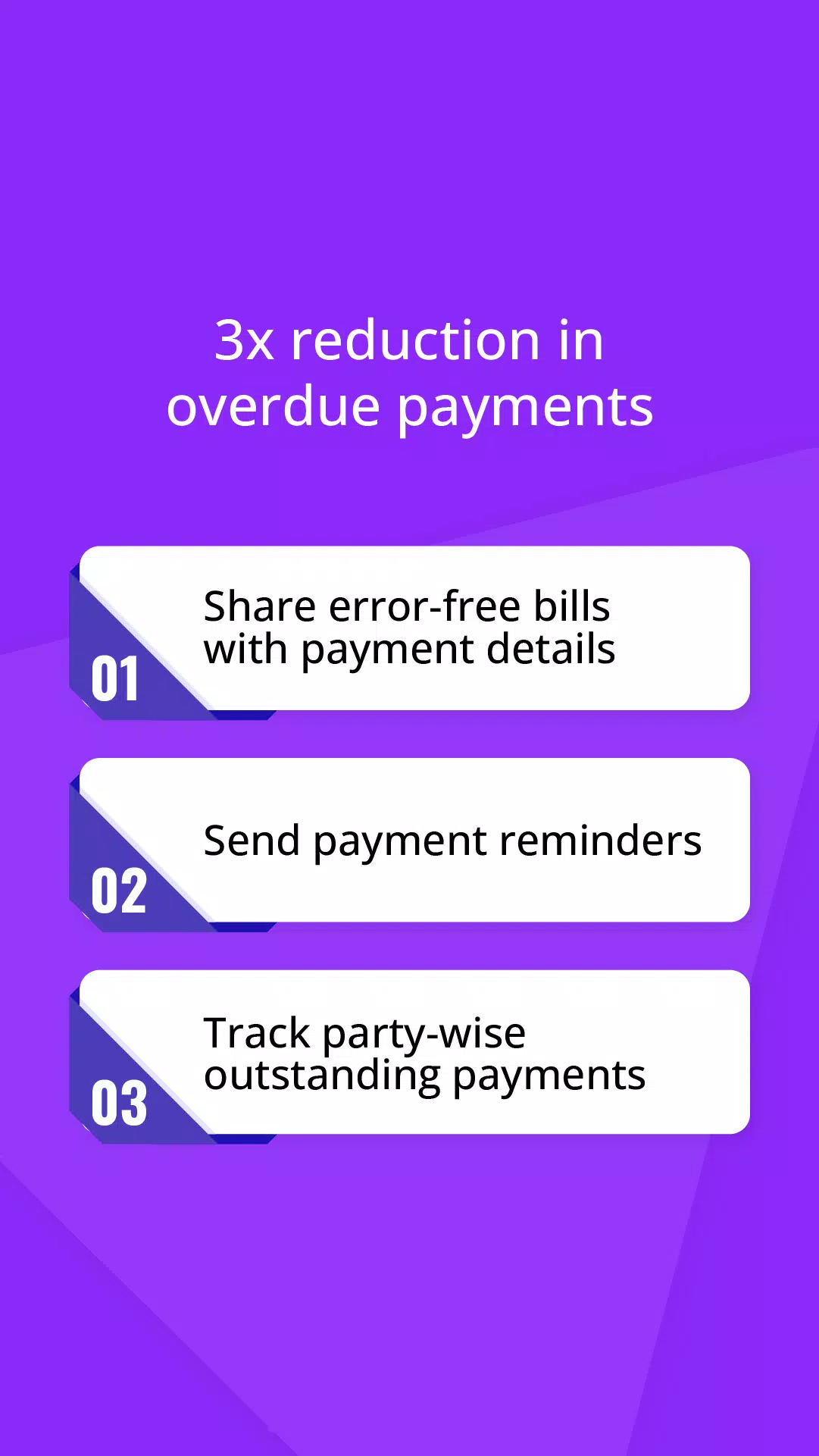myBillBook Invoice Billing App Screenshots