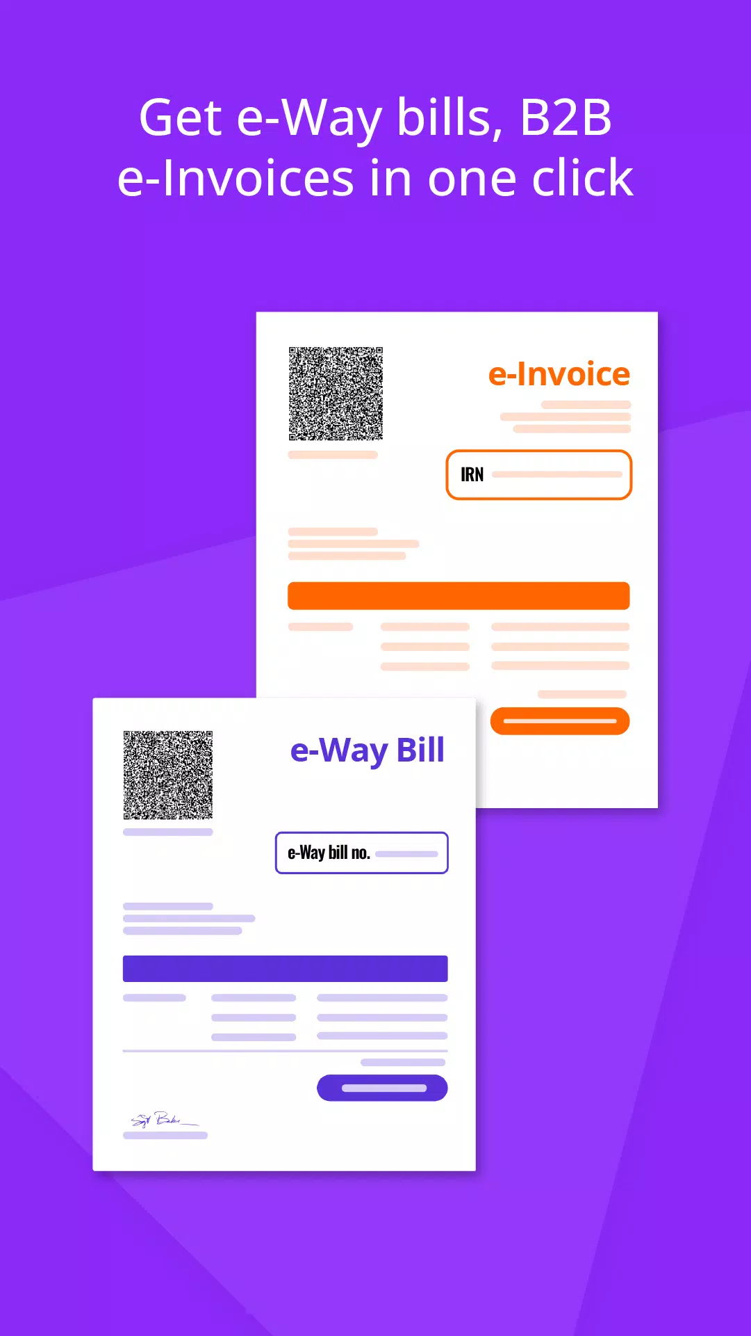 myBillBook Invoice Billing App Screenshots