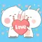 Bear and Rabbit Love