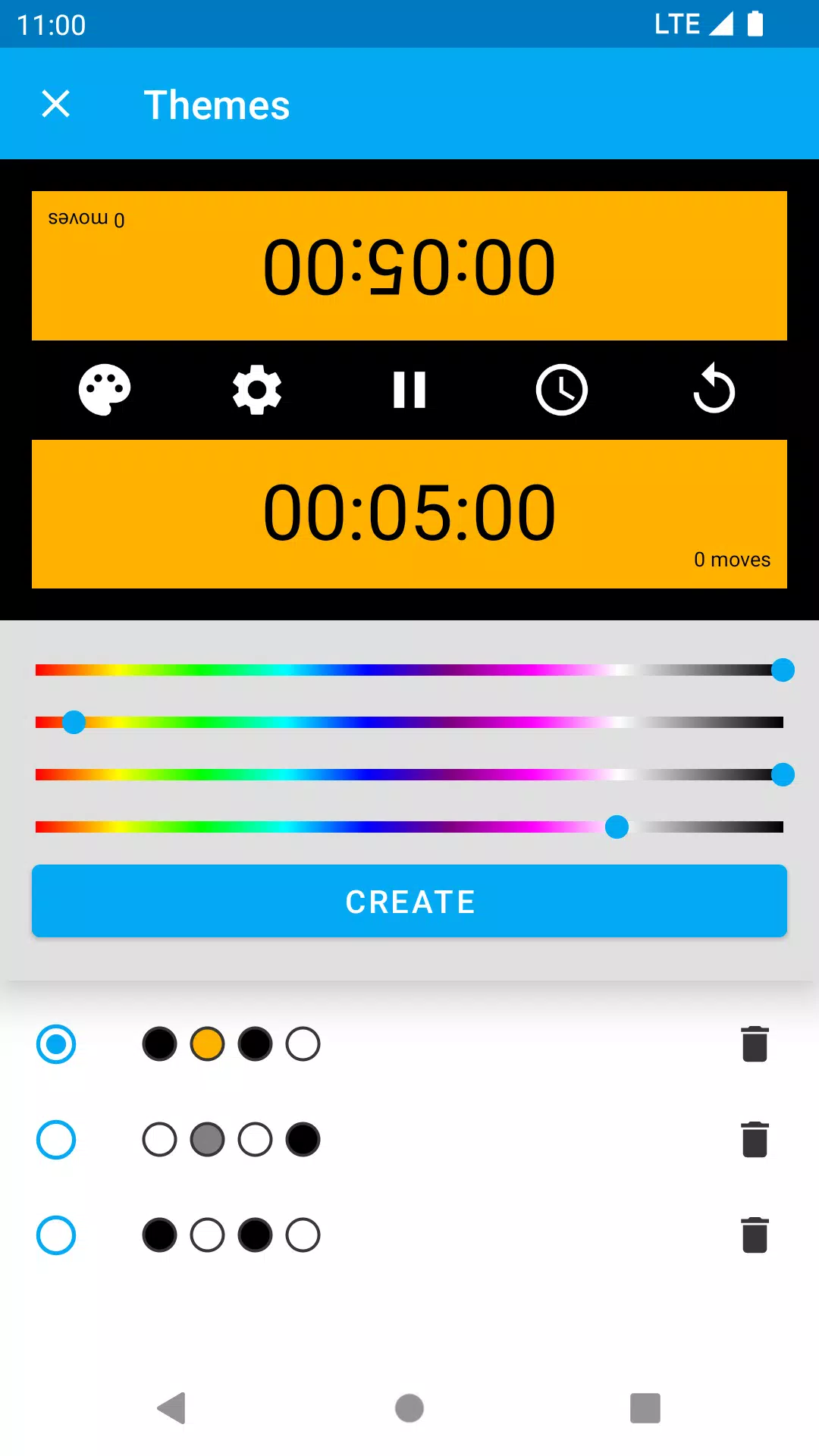 Chess Clock Screenshots