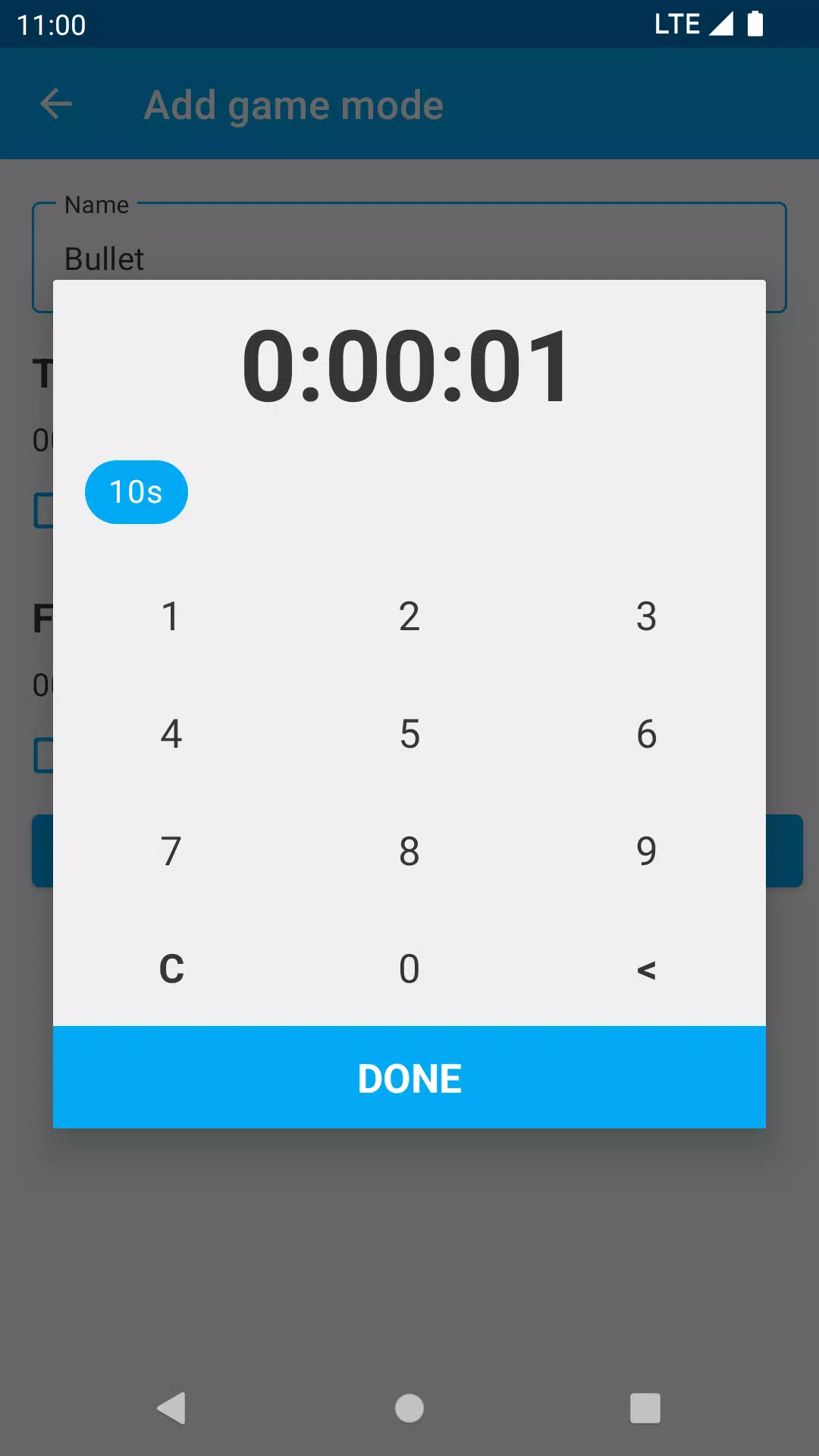 Chess Clock Screenshots