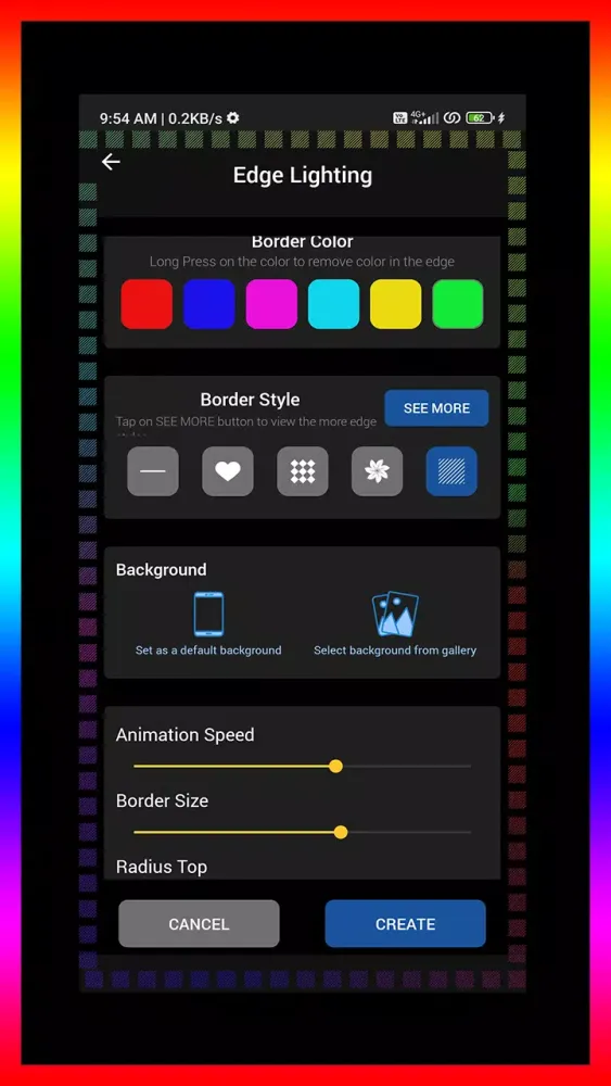 EDGE Lighting LED Borderlight Screenshots