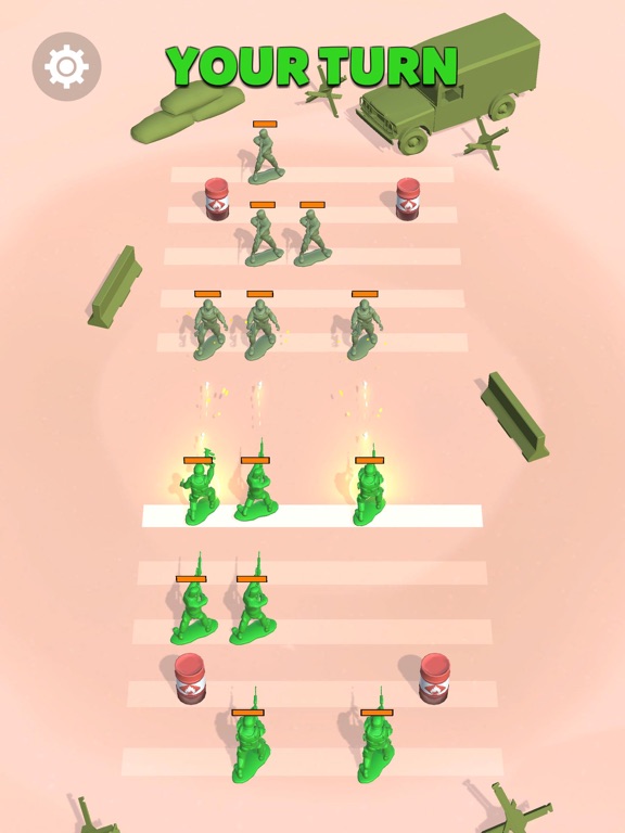 Capturas de tela do Toy Soldiers 3D iPad 
