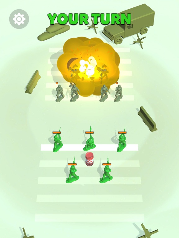 Capturas de tela do Toy Soldiers 3D iPad 