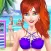 NewYear Beach Party Doll Salon