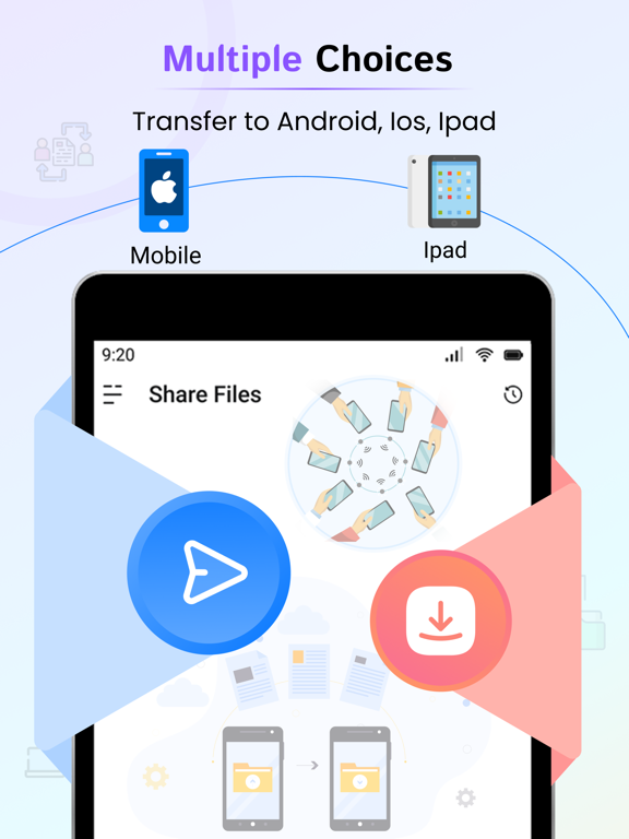 File Sharing - EasyShare iPad Screenshots