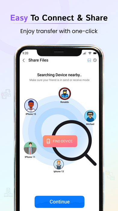 File Sharing - EasyShare Screenshots