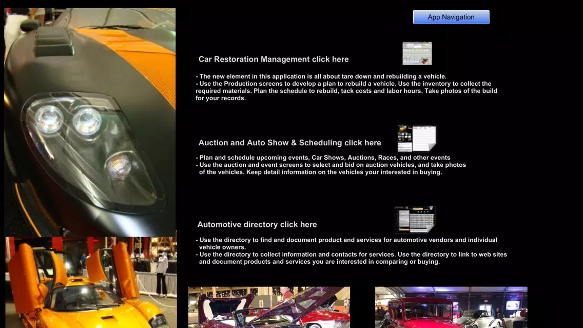 Car Restoration Manager Pro Screenshots