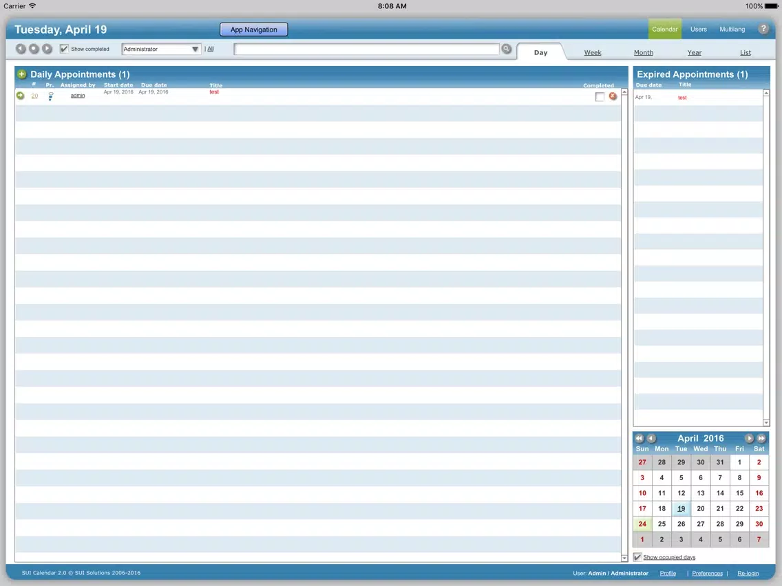 Pet Services Business iPad Screenshots