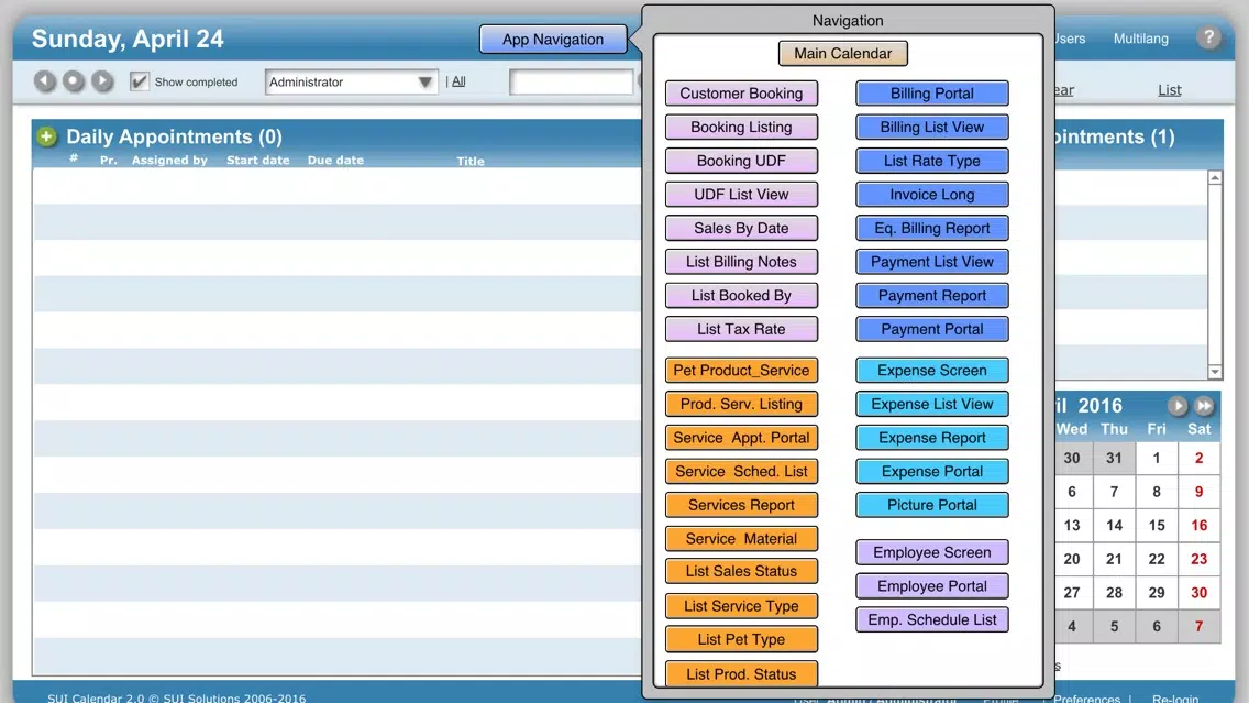 Pet Services Business Screenshots