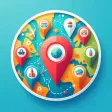 MapMem - Bustling City Compass