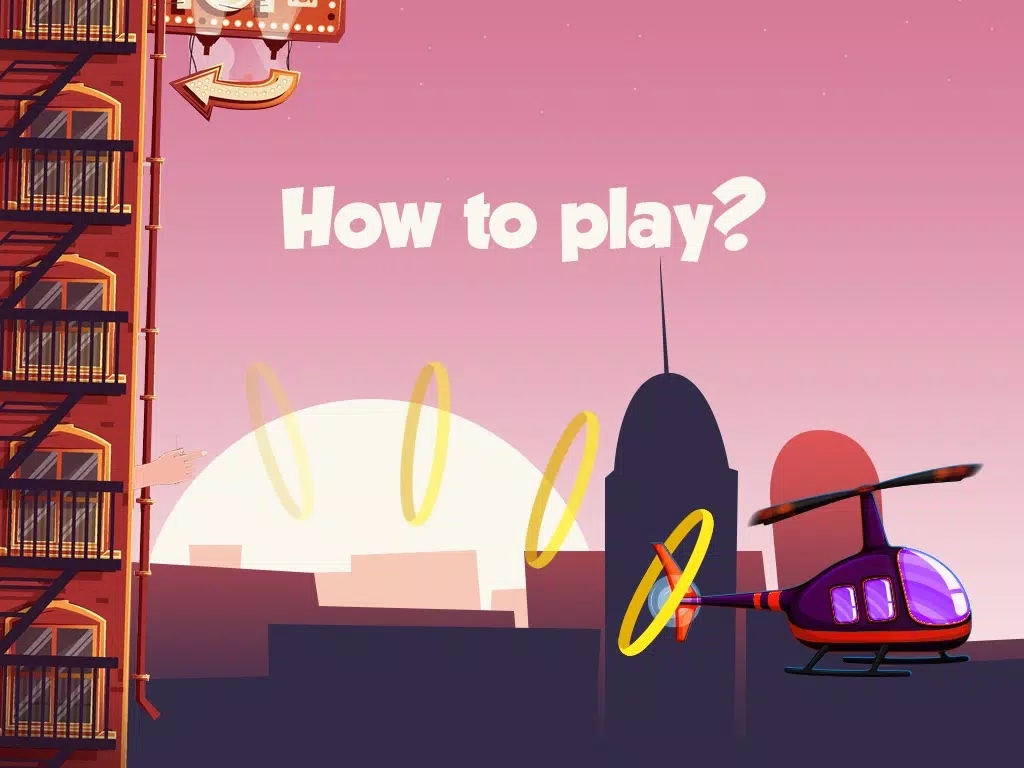 Copter Toss - Chopper Sling Lift iPad  স্ক্রিনশট