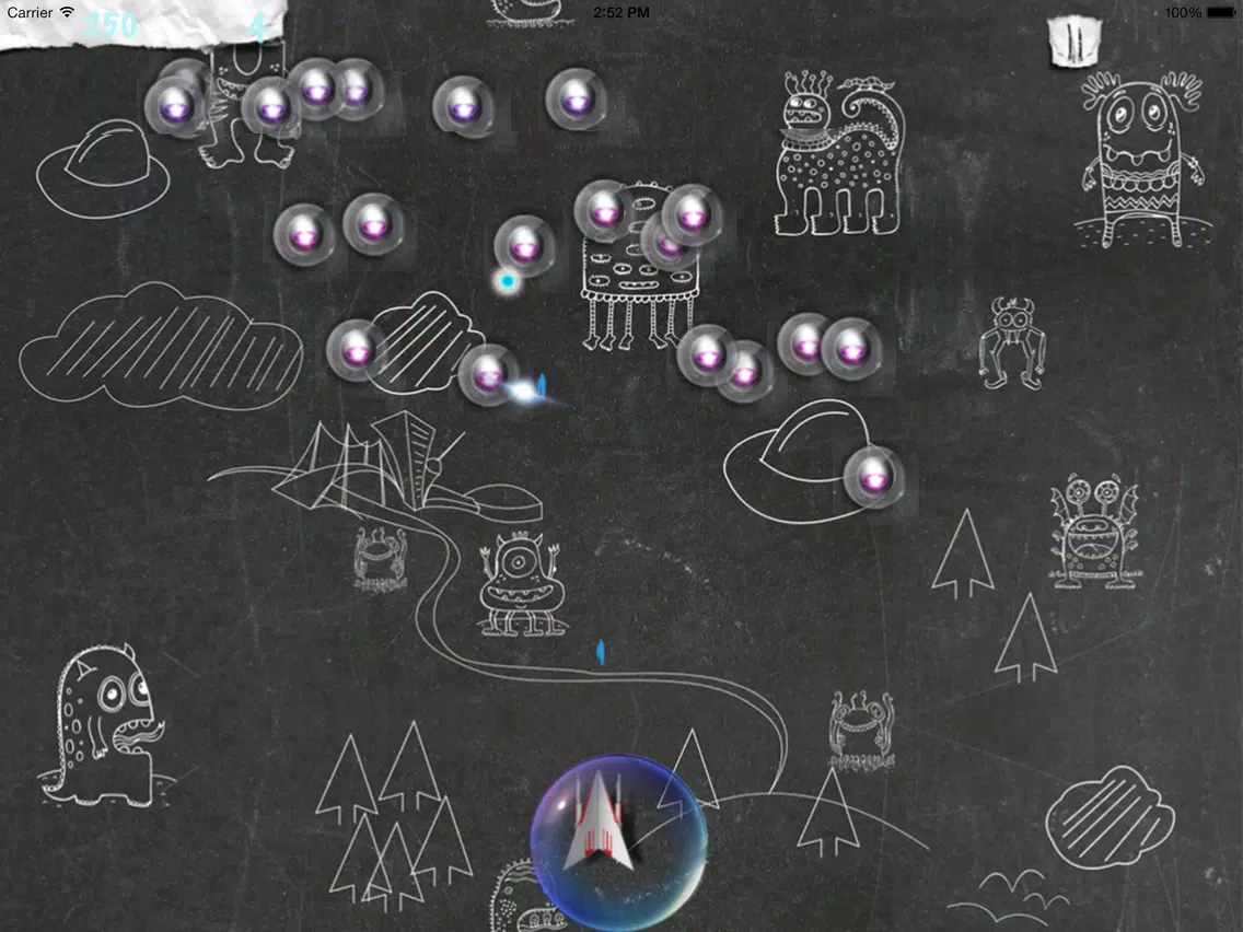 Captures d'écran de Flying Paper Jet On War - Attack With Gun iPad 