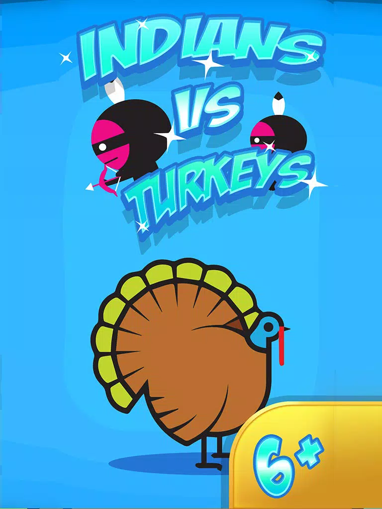 Thanksgiving Fight - Indians VS Turkeys iPad  スクリーンショット