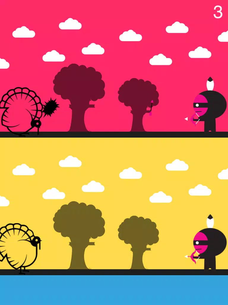 Thanksgiving Fight - Indians VS Turkeys iPad  スクリーンショット