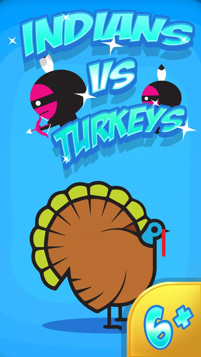 Thanksgiving Fight - Indians VS Turkeys スクリーンショット