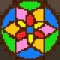 Mandala Cross Stitch Coloring