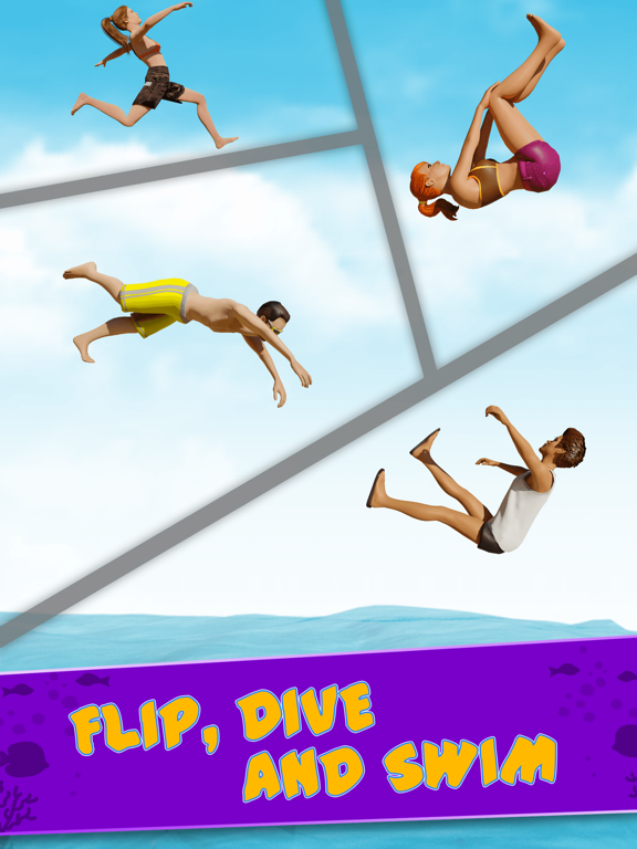 Capturas de pantalla de Flip Diving 3D Jumping games iPad 