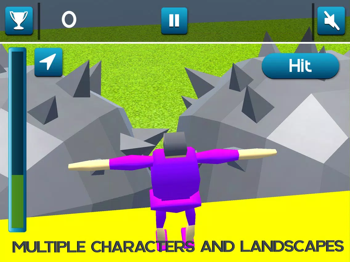 Extreme Turbo Jump Dismount - Exploit Action Game iPad 應用截圖