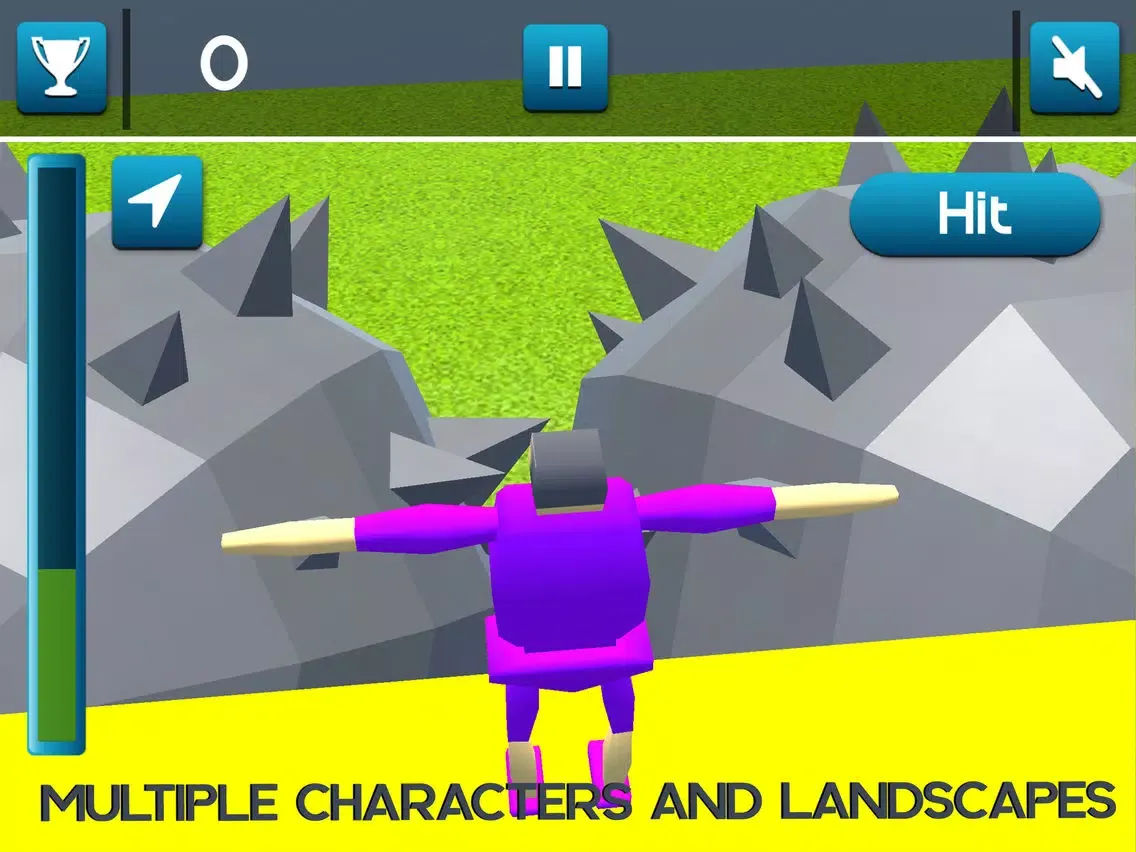 Extreme Turbo Jump Dismount - Exploit Action Game iPad Screenshots