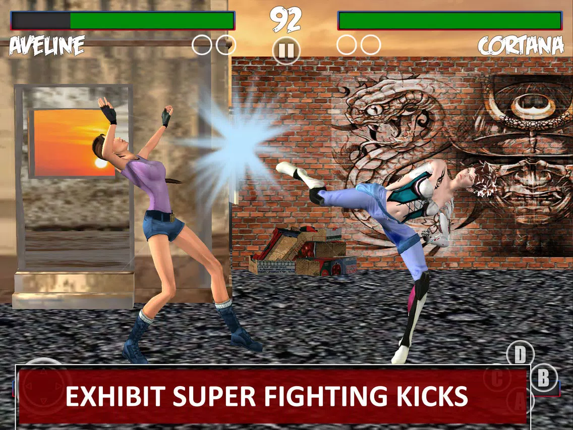 Скриншоты Girls Karate Fighting 3D iPad 