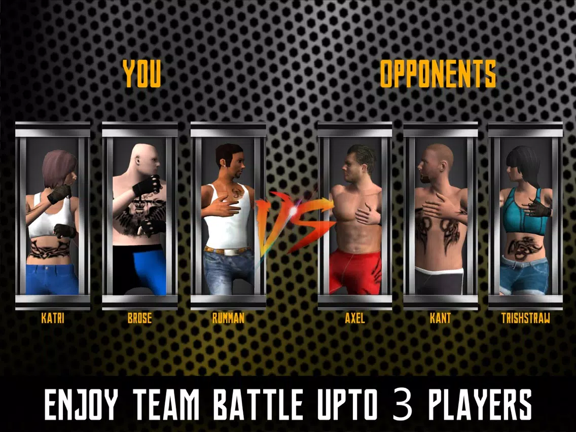 Real Tag Team Wrestling Heroes iPad 應用截圖