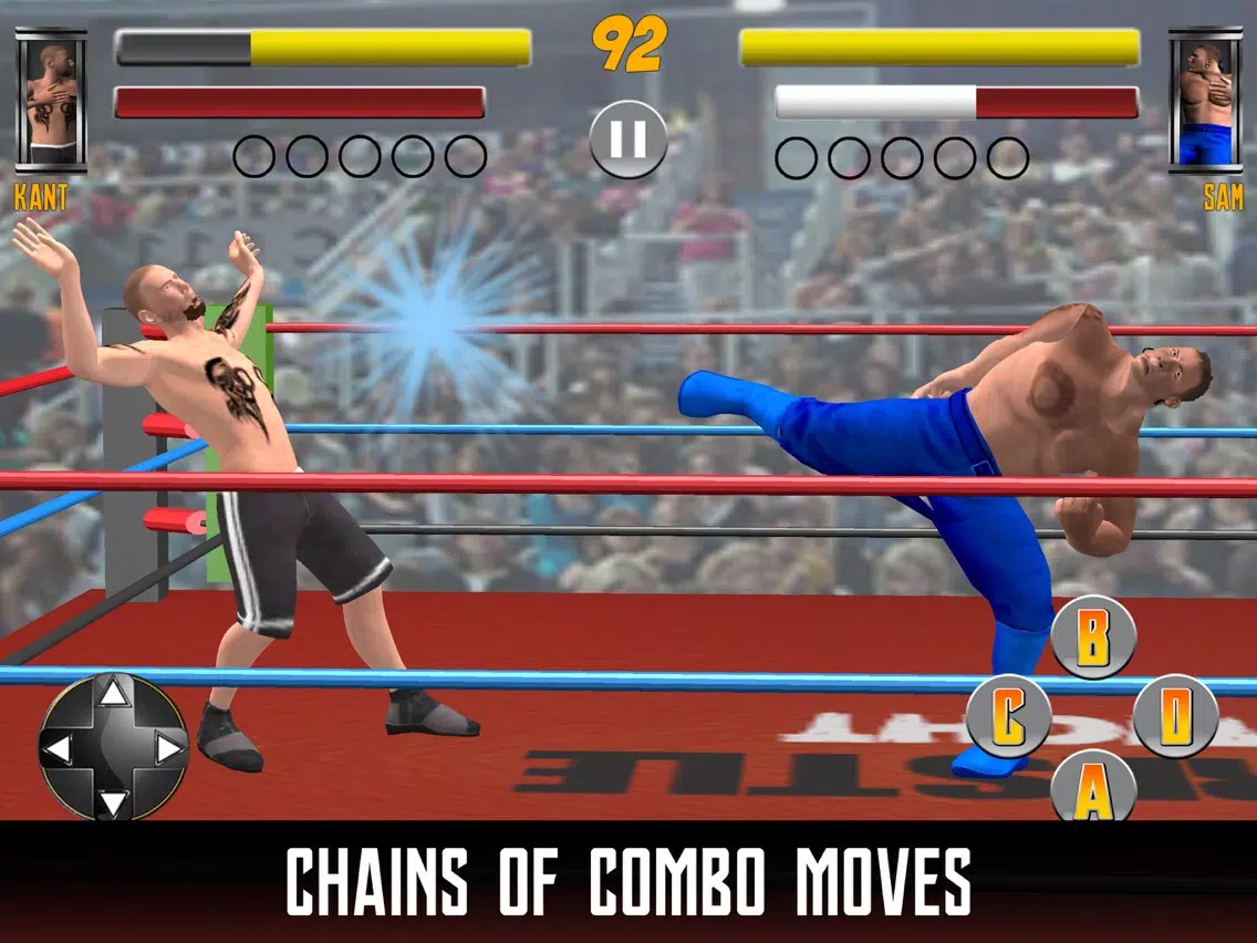 Real Tag Team Wrestling Heroes iPad 應用截圖