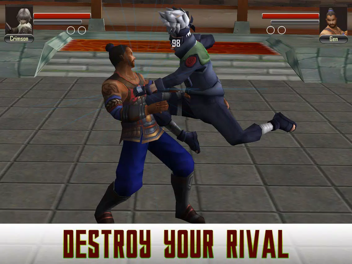 Tangkapan skrin Karate Fighting Warrior 3D iPad 