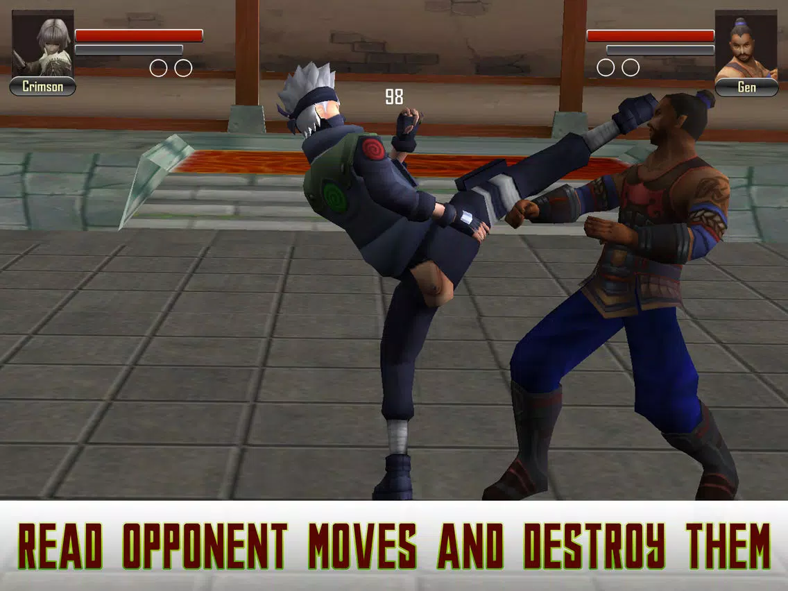 Tangkapan skrin Karate Fighting Warrior 3D iPad 