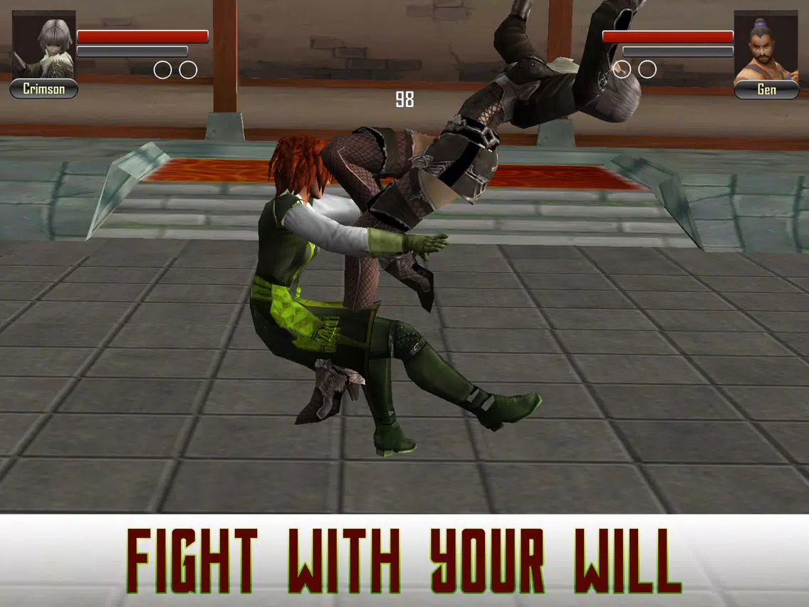 Tangkapan skrin Karate Fighting Warrior 3D iPad 