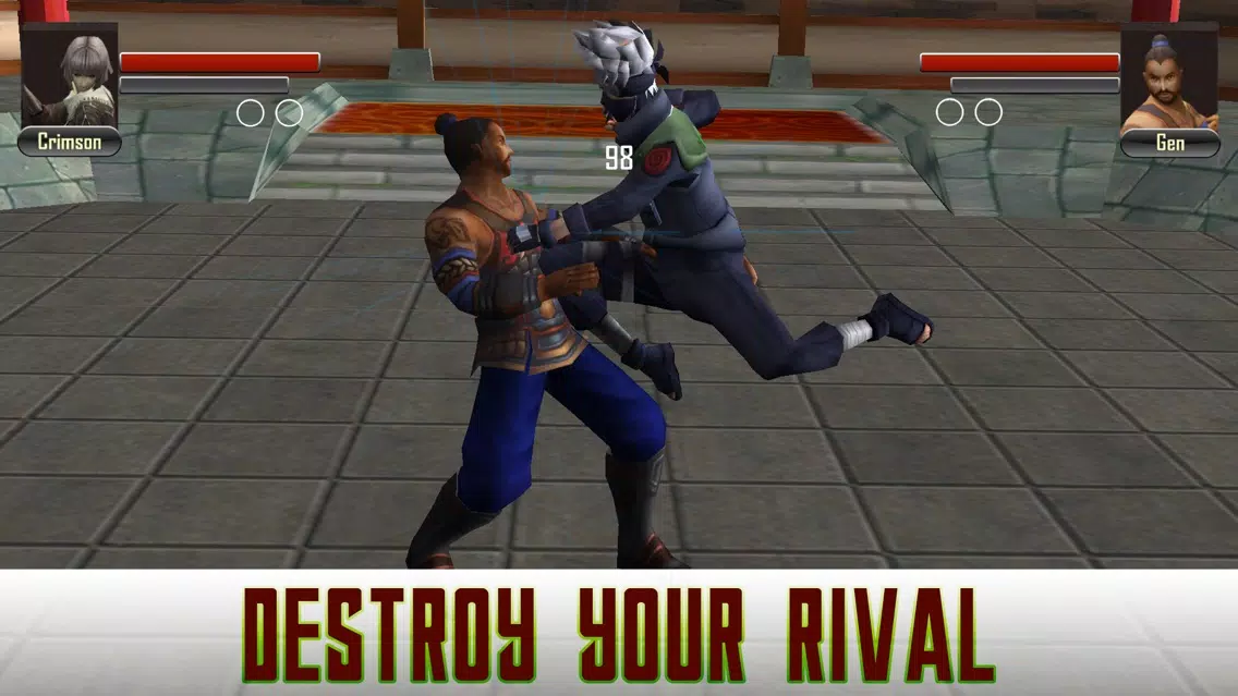 Tangkapan skrin Karate Fighting Warrior 3D