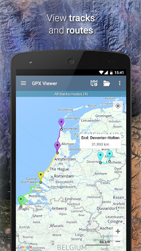 GPX Viewer Screenshots