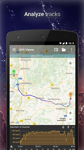 GPX Viewer Screenshots