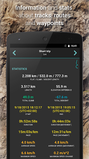GPX Viewer Screenshots
