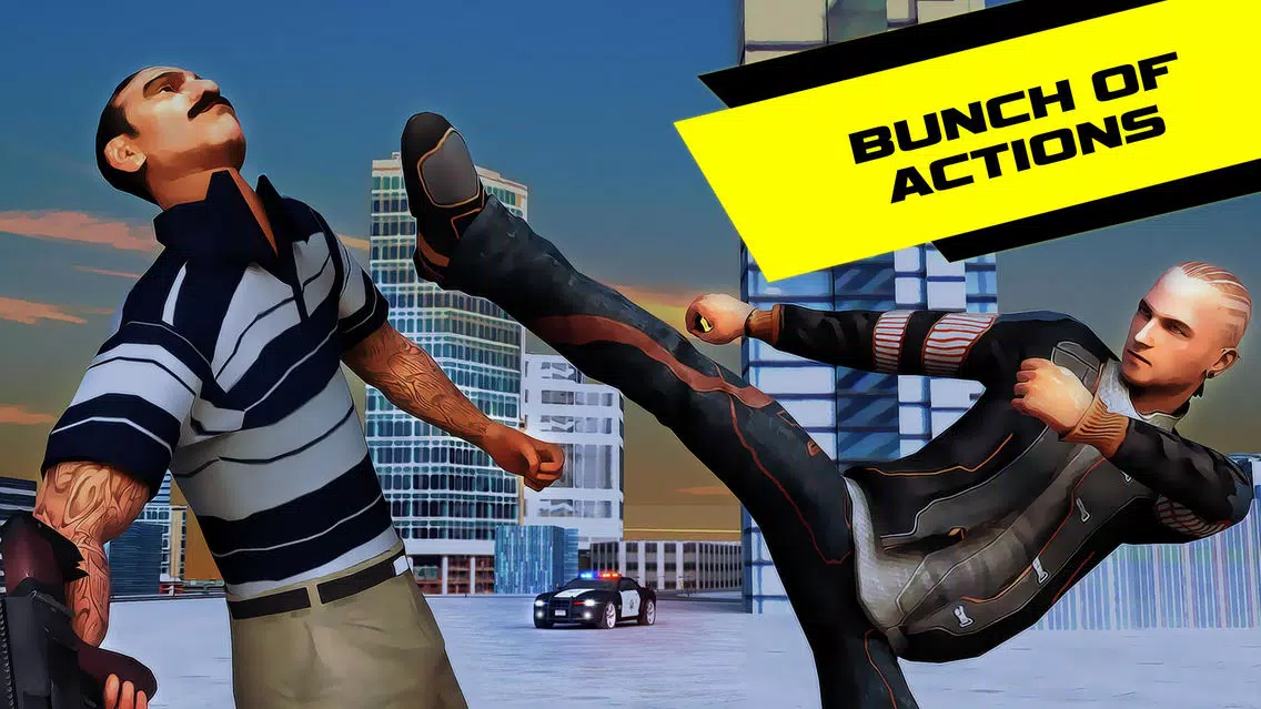 Capturas de tela do City Crime Story Sim 3D