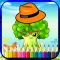 Vegetable Anime Coloring Version