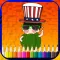 Vegetable Coloring Version