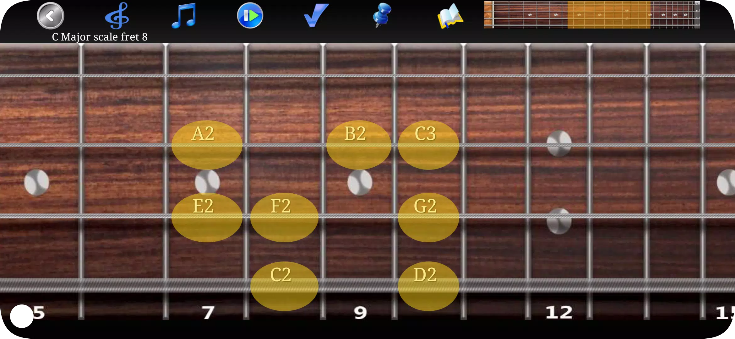 Bass Guitar Tutor Screenshots
