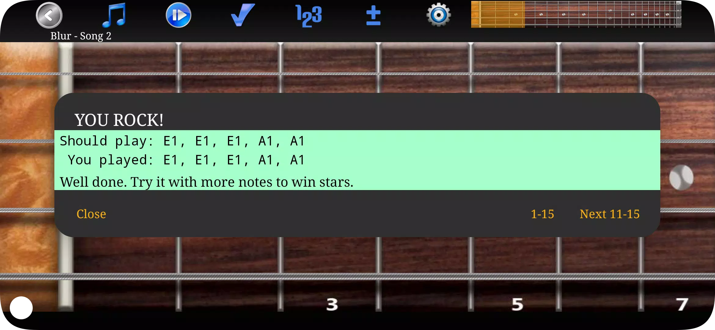 Bass Guitar Tutor Screenshots