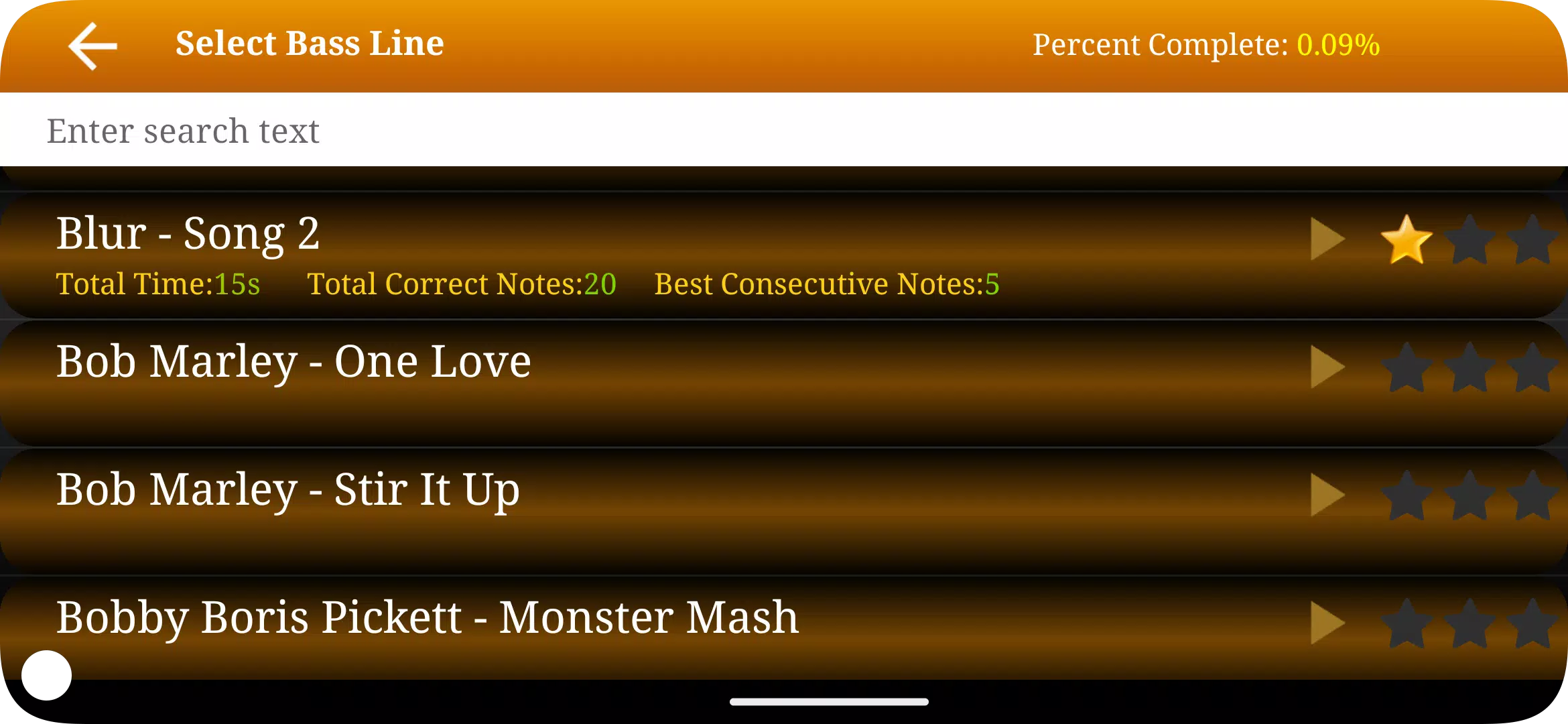 Bass Guitar Tutor Screenshots