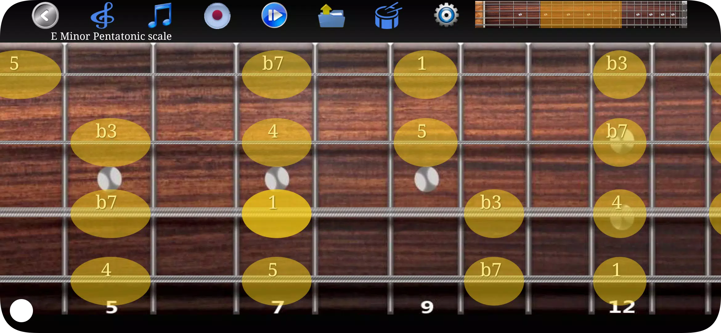 Bass Guitar Tutor Screenshots