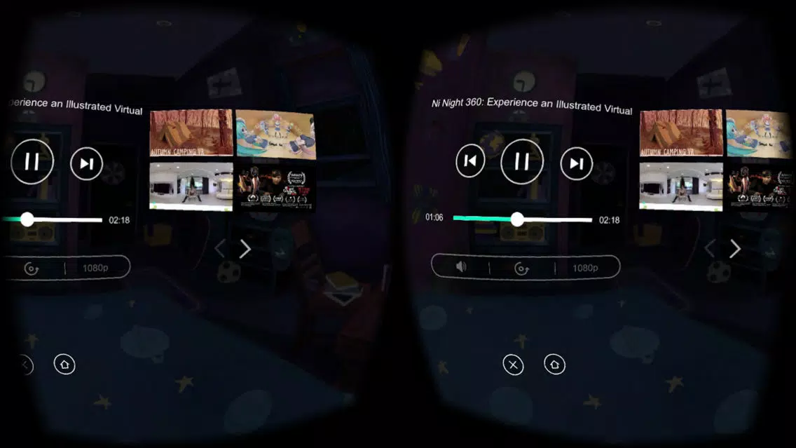 Capturas de tela do VR Suspense for Google Cardboard
